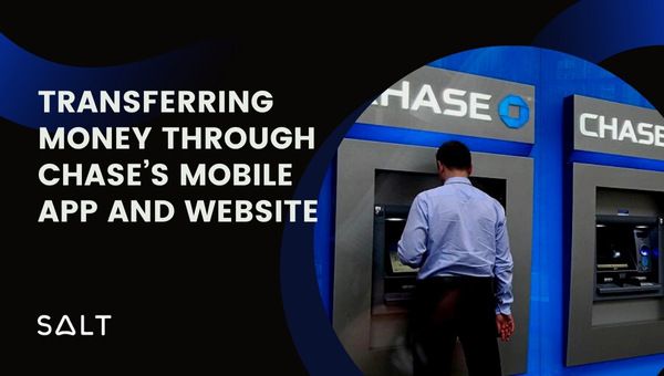 Перевод денег через мобильное приложение и веб-сайт Chase