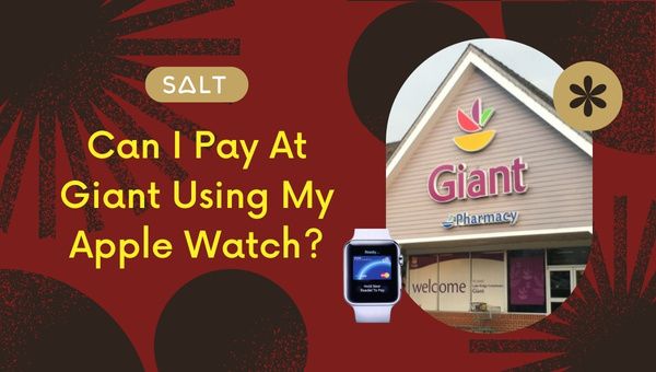 ¿Puedo pagar en Giant usando mi Apple Watch?