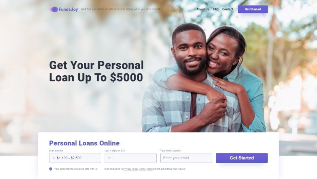 FundsJoy: Best for bad credit personal loans