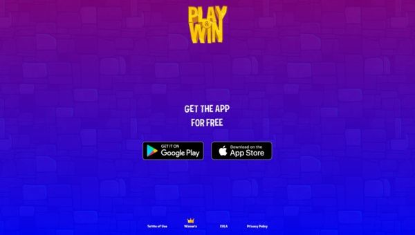 Speel en win-app
