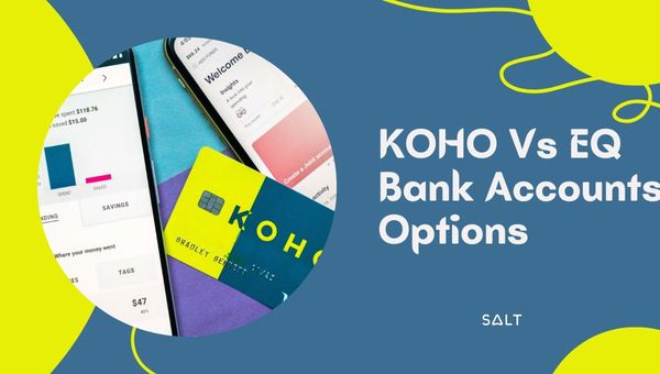 Opções de contas bancárias KOHO Vs EQ